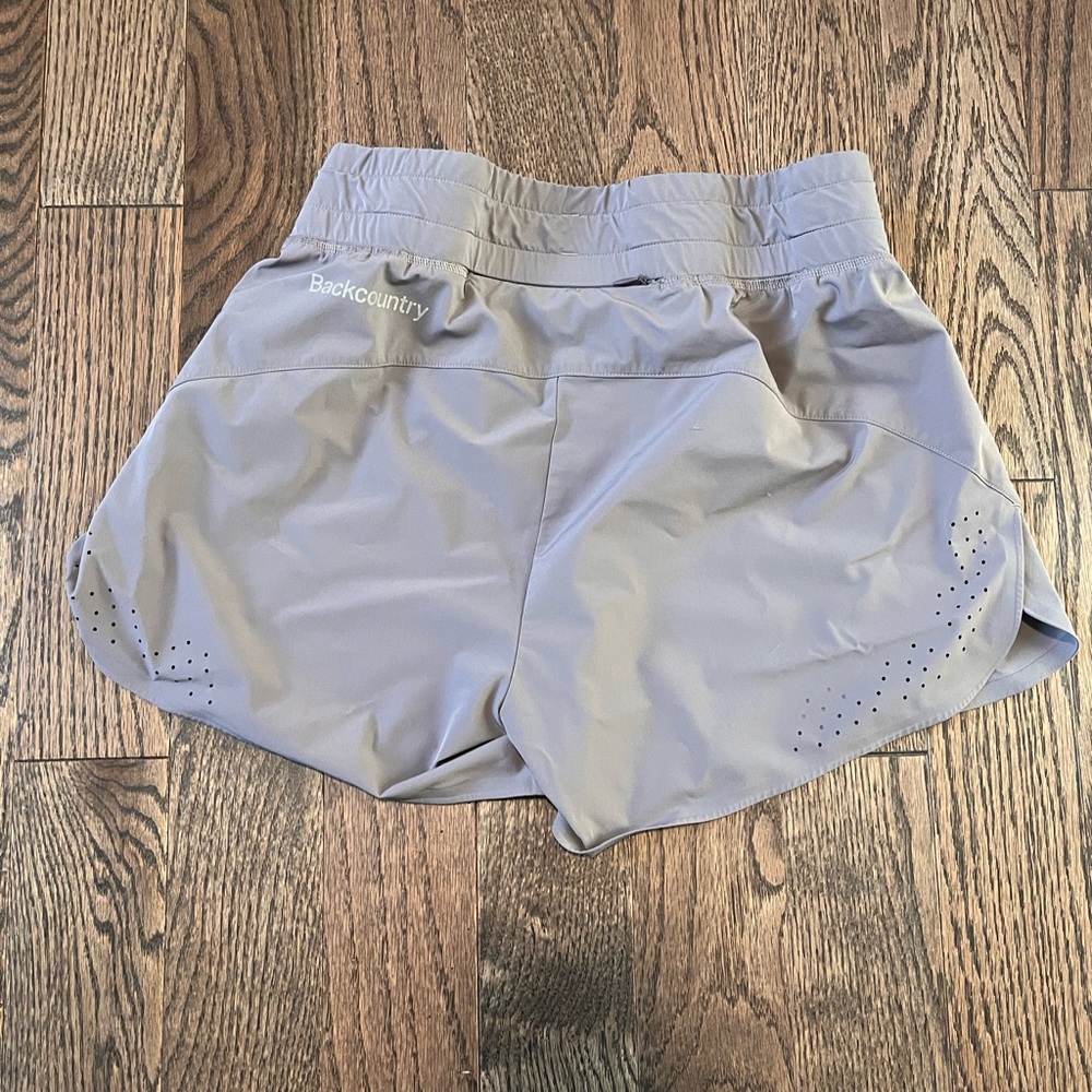 Women's Athletic Shorts in Gray - Picture 2 of 3